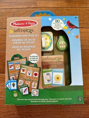 Melissa & Doug Lets Explore Scavenger Hunt Play Set - Green, Blue, Brown